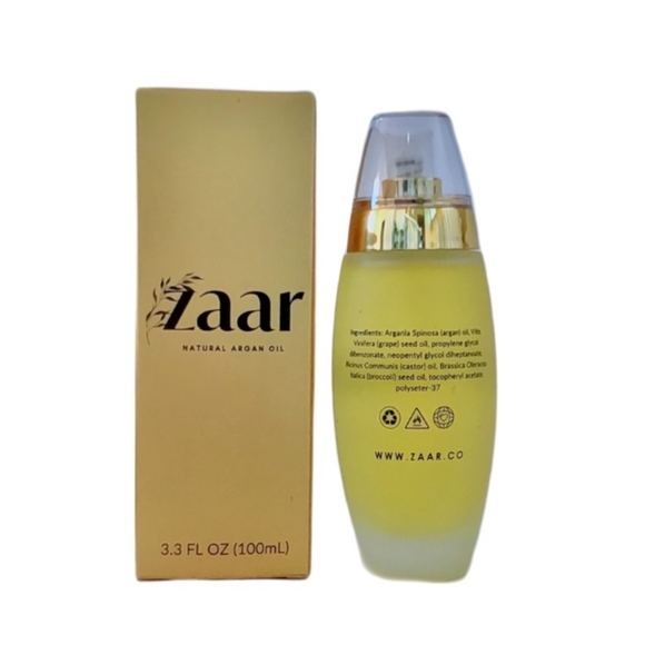 Argan oil, for hair ,  Zaar Brand in 100 ml. All Natural , made in US. - Picture 8 of 8